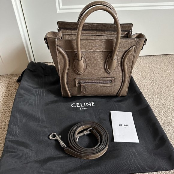Celine Nano Luggage Souris - Picture 2 of 7